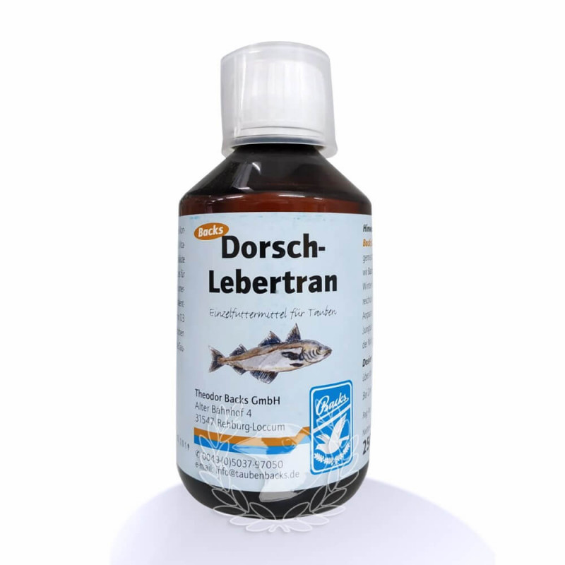 Aceite de Hígado de Bacalao Backs Dorsch-Lebertran