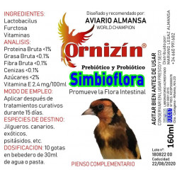 Simbioflor ORNIZIN Prebiotico-Probiotico Líquido