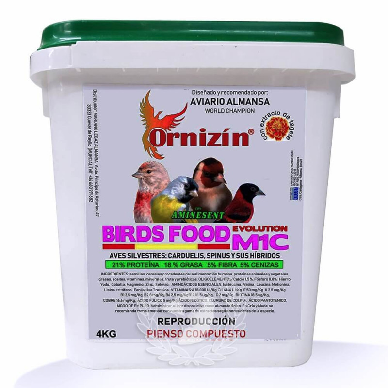 Ornizin M1C Evolution Birds Food