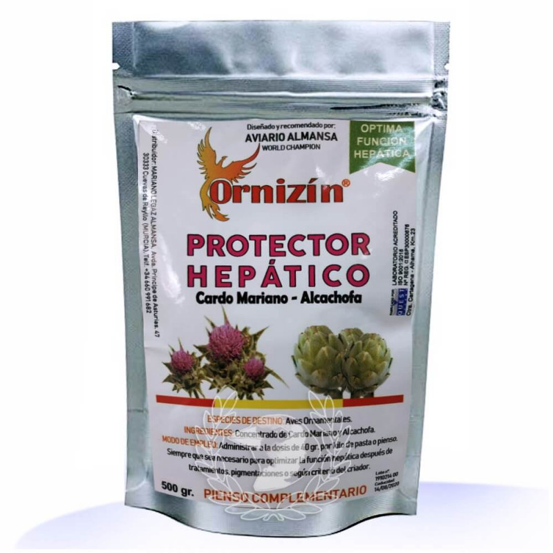 Ornizin Protector hepático en polvo 500 gr Ornizin Protector hepático en polvo 500 gr