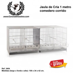 Jaula de cría 1 metro modelo 3404