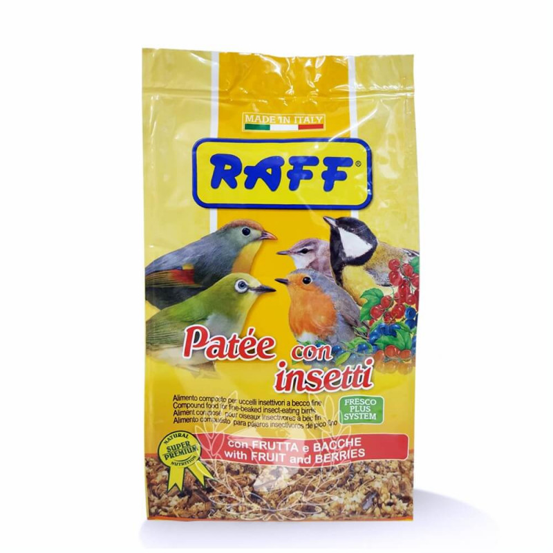 Raff Patee con Insectos 400g