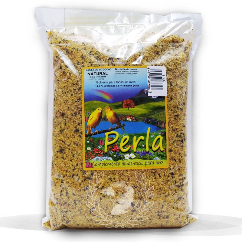 Pasta de Bizcocho NATURAL Perla