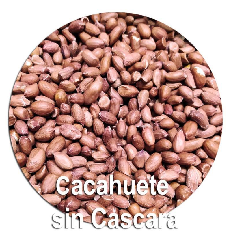 Cacahuete natural sin cascara