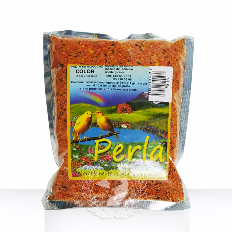 Pasta de Bizcocho COLOR Perla 250 g