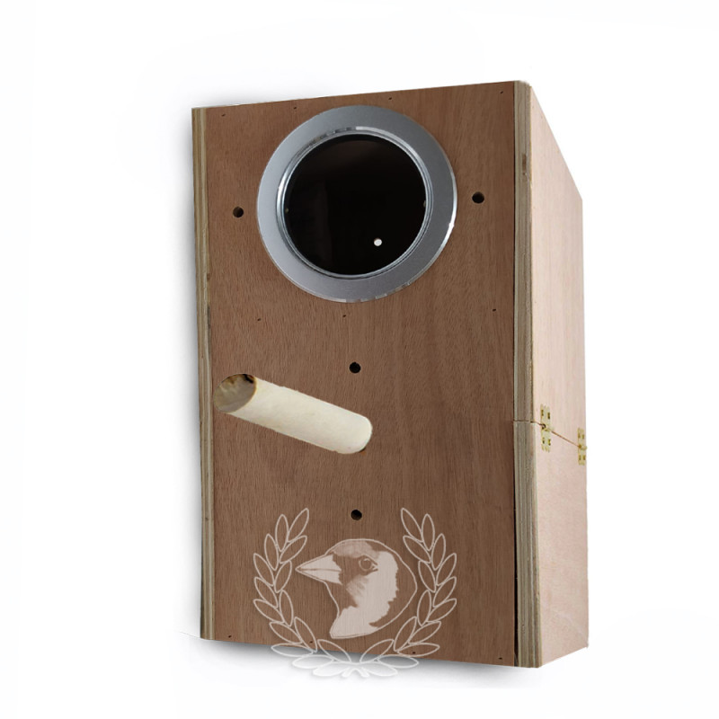 Nido Ninfas Agapornis Madera CS Lujo (El Mejor) Calidad Nido Ninfas Agapornis Madera CS Lujo (El Mejor) Calidad