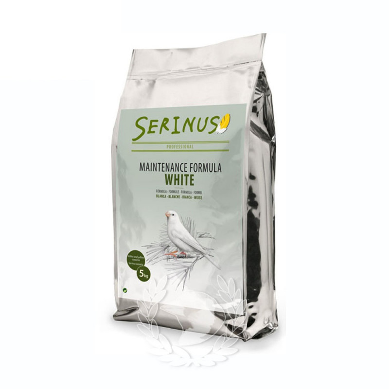 Serinus Canarios Formula Blanca Mantenimiento 5 kg Serinus Canarios Formula Blanca Mantenimiento 5 kg