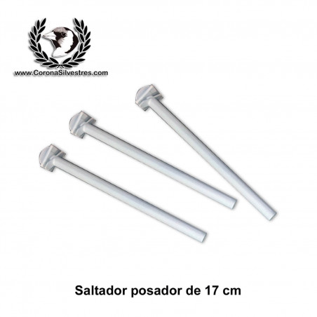 Saltador Posador de 17 cm  para jaula 