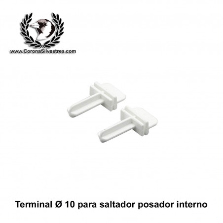 Terminal para saltador en forma de T de 10 mm