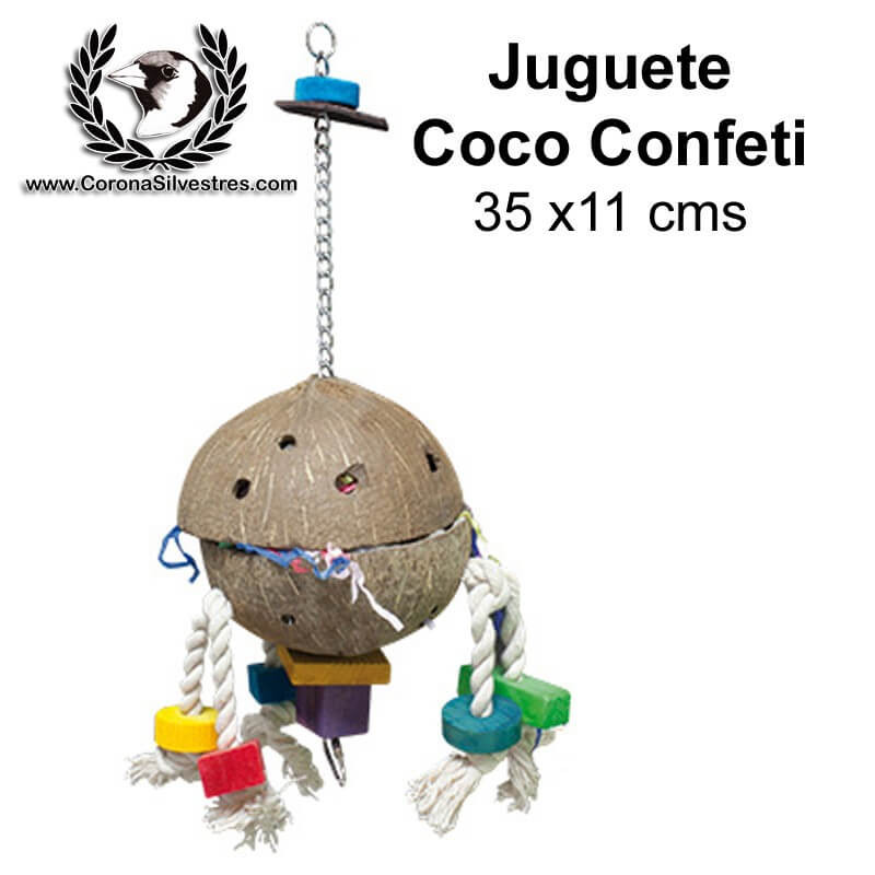 Juguete Coco Confeti 35 x 11 cm Juguete Coco Confeti 35 x 11 cm