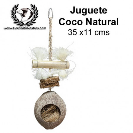 Juguete Coco Natural 35 x 11 cm