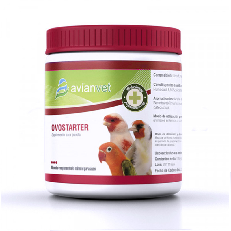 Vitaminas y ácido fólico para el celo de pájaros. Productos Avianvet