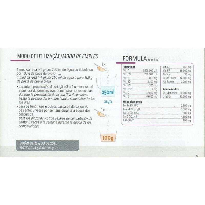 Complément Alimentaire Oropharma Ferti-VIT Pour Oiseaux – 200 G Poudre – Soutien Reproduction – Neuf