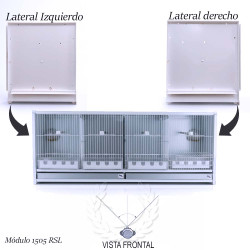 Lateral IZQUIERDO Derecho Jaula/Modulo 1504 1505 RSL