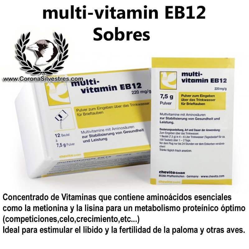 Chevita multivitamin EB12 Sobres