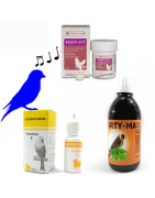 Vitaminas y aminoacidos para épocas de cría,celo,canto y concurso de las aves